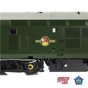 Branchline 35-306SFX Class 37/0 Centre Headcode D6829 BR Green (Small Yellow Panels) Diesel Locomotive (DCC/sound fitted + Working Fan