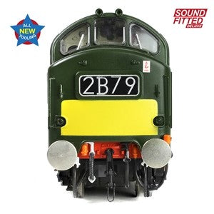 Branchline 35-306SFX Class 37/0 Centre Headcode D6829 BR Green (Small Yellow Panels) Diesel Locomotive (DCC/sound fitted + Working Fan