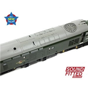 Branchline 35-306SFX Class 37/0 Centre Headcode D6829 BR Green (Small Yellow Panels) Diesel Locomotive (DCC/sound fitted + Working Fan